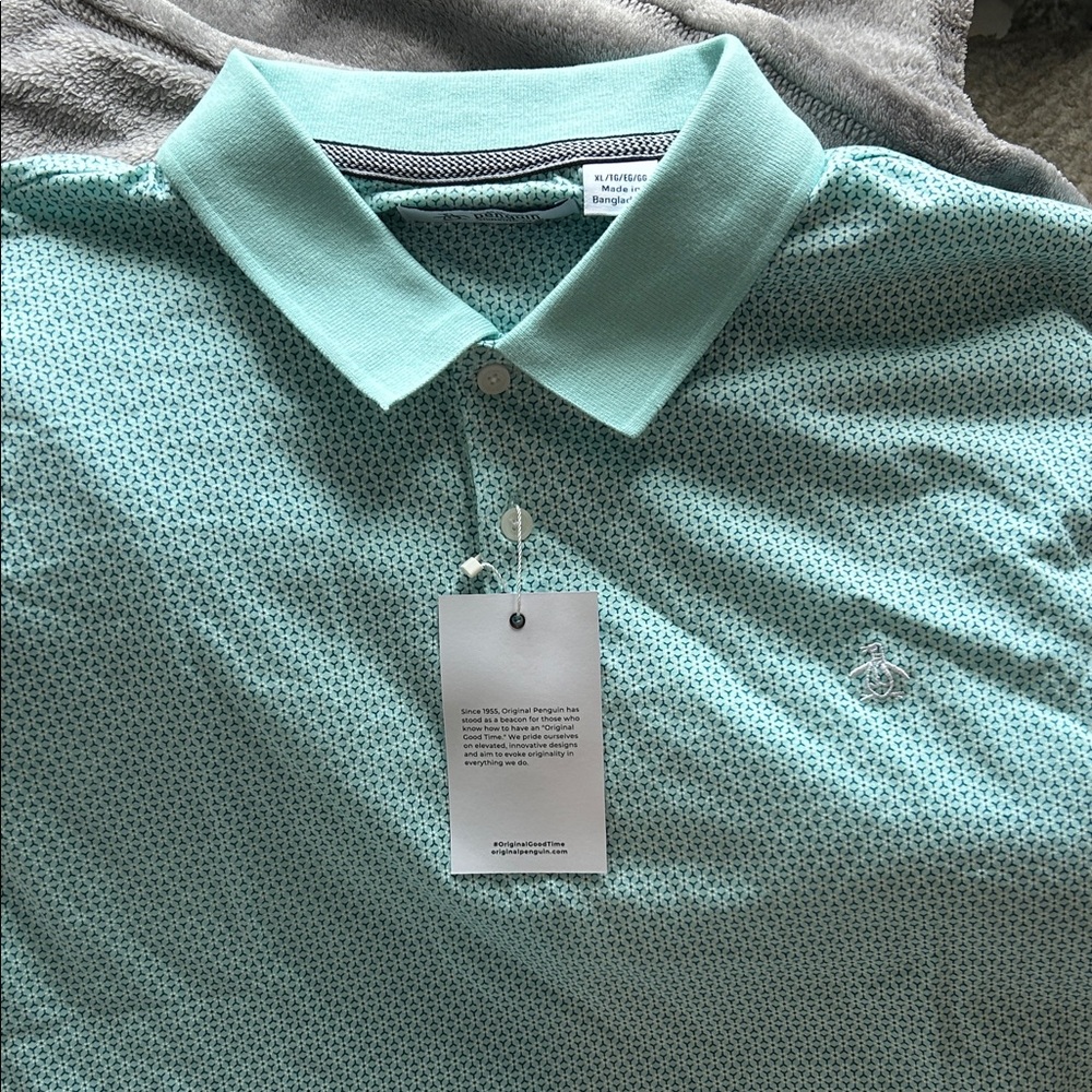 Original Penguin Light blue Polo Shirt